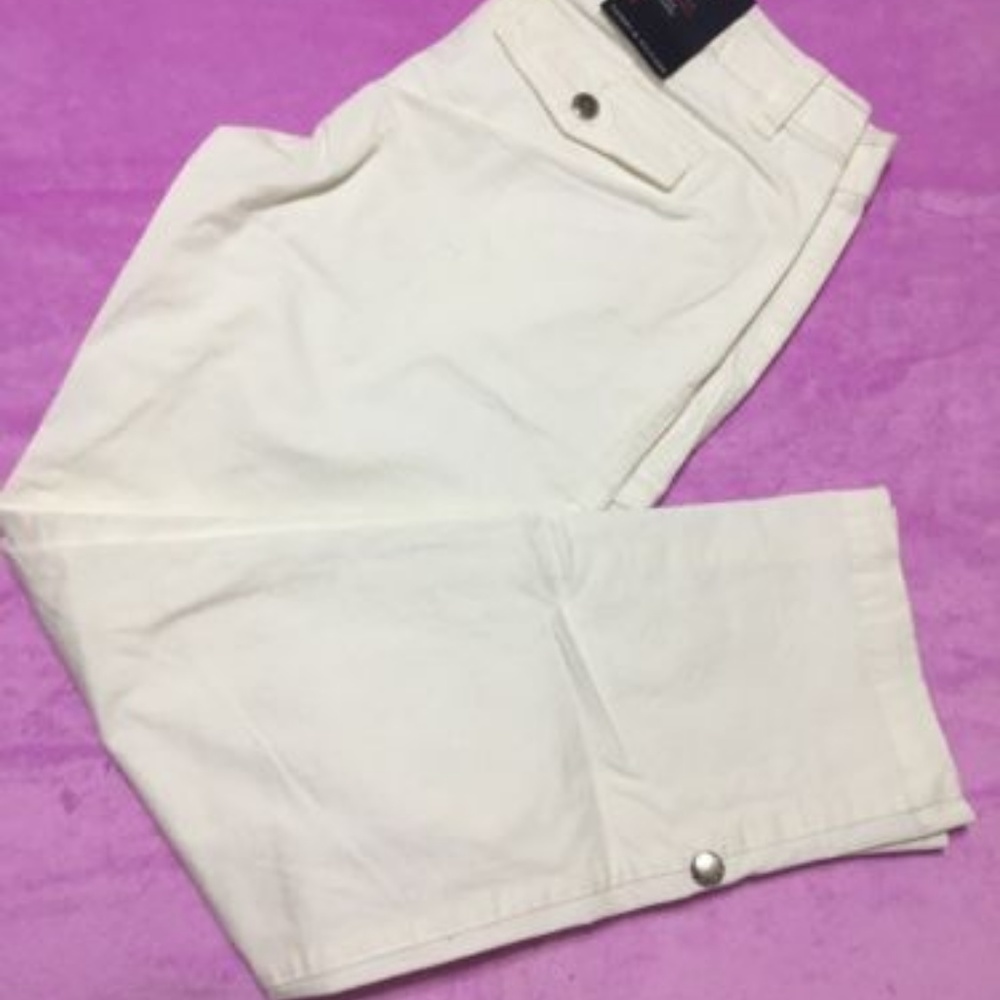 Womens Cropped Capri Pants